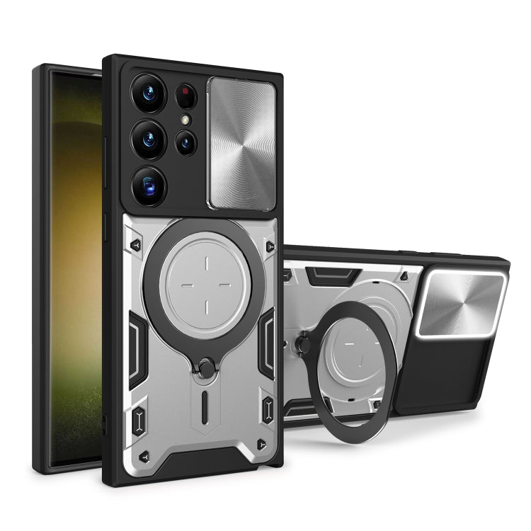 Custodia TPU con copri camera scorrevole per Samsung Galaxy A34 5