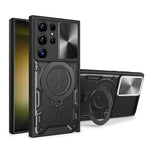 Custodia TPU con copri camera scorrevole per Samsung Galaxy S22 U