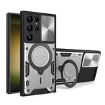 Custodia TPU con copri camera scorrevole per Samsung Galaxy S21 5