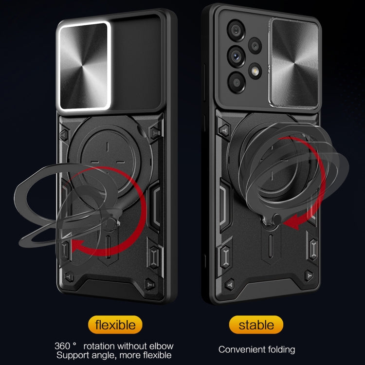 Custodia TPU con copri camera scorrevole per Samsung Galaxy S22 U