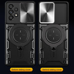 Custodia TPU con copri camera scorrevole per Samsung Galaxy S22 U