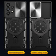 Custodia TPU con copri camera scorrevole per Samsung Galaxy S22 U