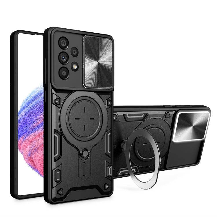 Custodia TPU con copri camera scorrevole per Samsung Galaxy S22 U
