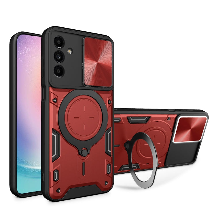 Custodia TPU con copertura scorrevole per Samsung Galaxy S24 FE