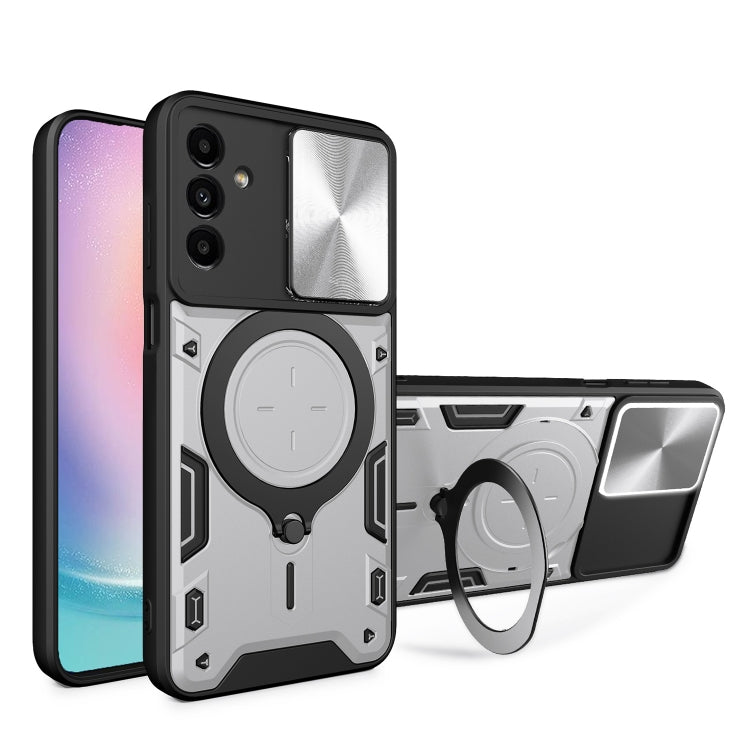Custodia TPU con copertura scorrevole per Samsung Galaxy S24 FE