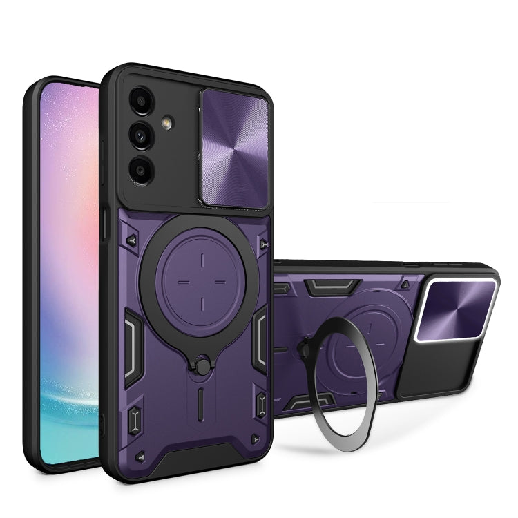 Custodia TPU con copertura scorrevole per Samsung Galaxy S24 FE