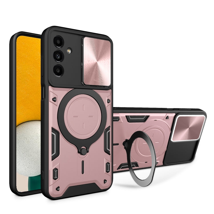 Custodia TPU con copri camera scorrevole per Samsung Galaxy S22 5
