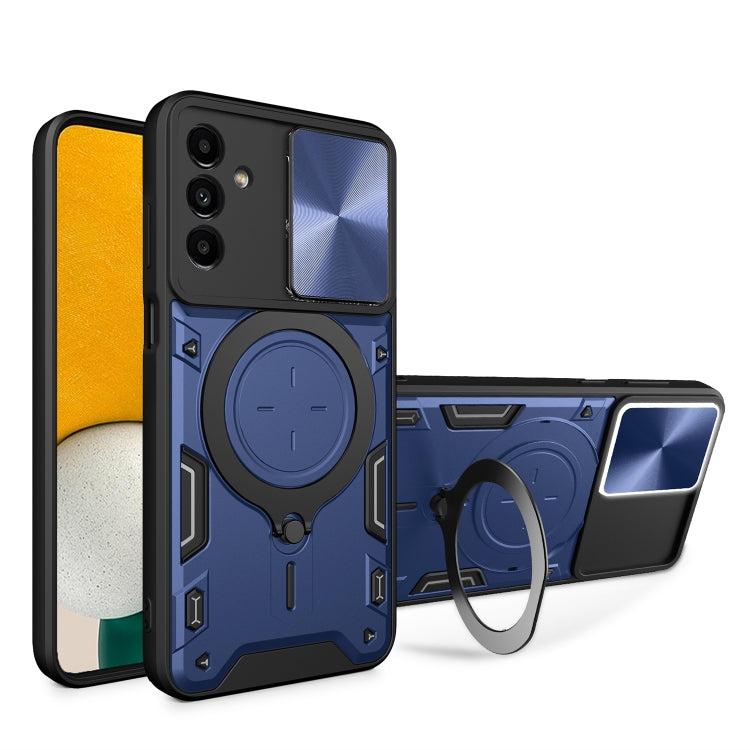 Custodia TPU con copri camera scorrevole per Samsung Galaxy S22 5