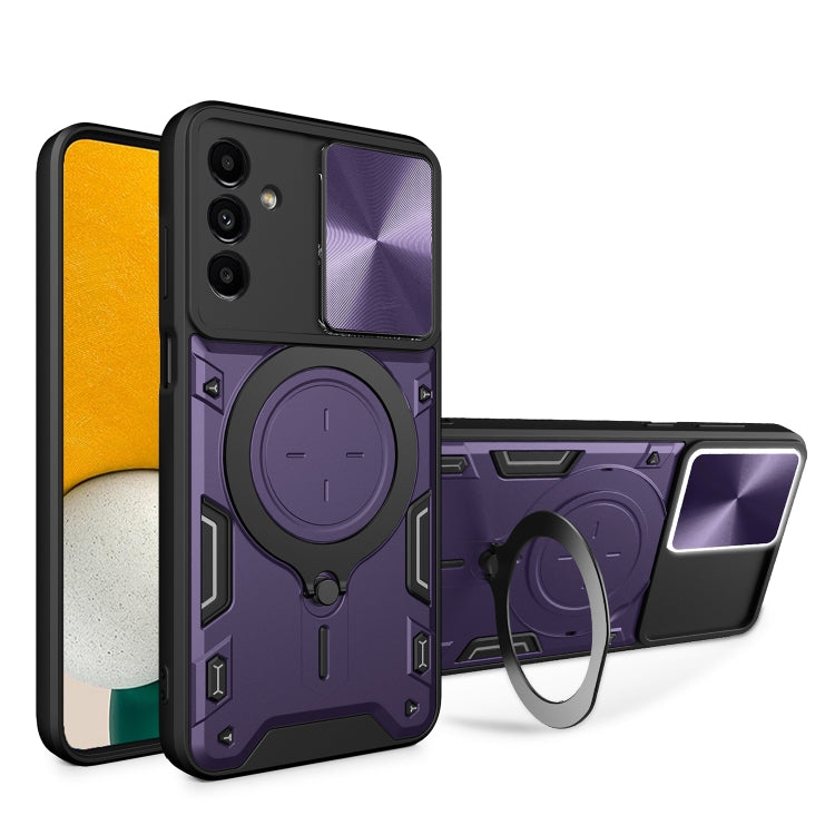 Custodia TPU con copri camera scorrevole per Samsung Galaxy S22 5