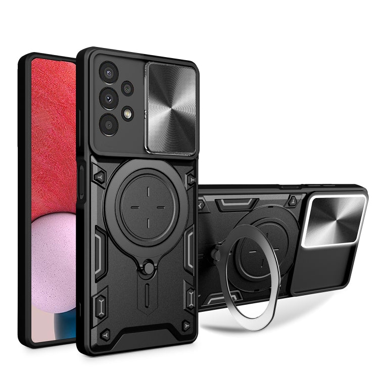 Custodia TPU con copri camera scorrevole per Samsung Galaxy S22 U