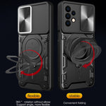 Custodia TPU con copri camera scorrevole per Samsung Galaxy A34 5