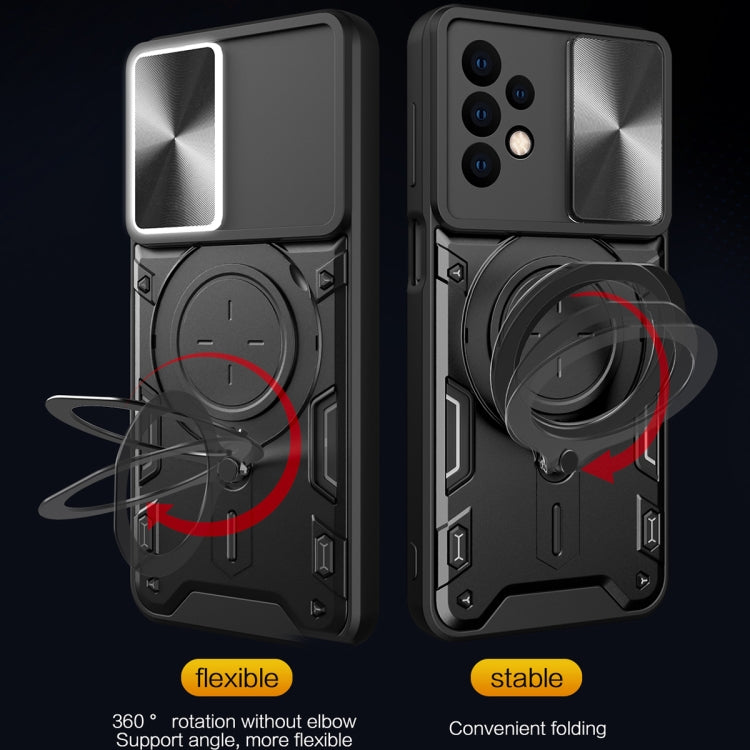 Custodia TPU con copri camera scorrevole per Samsung Galaxy A34 5