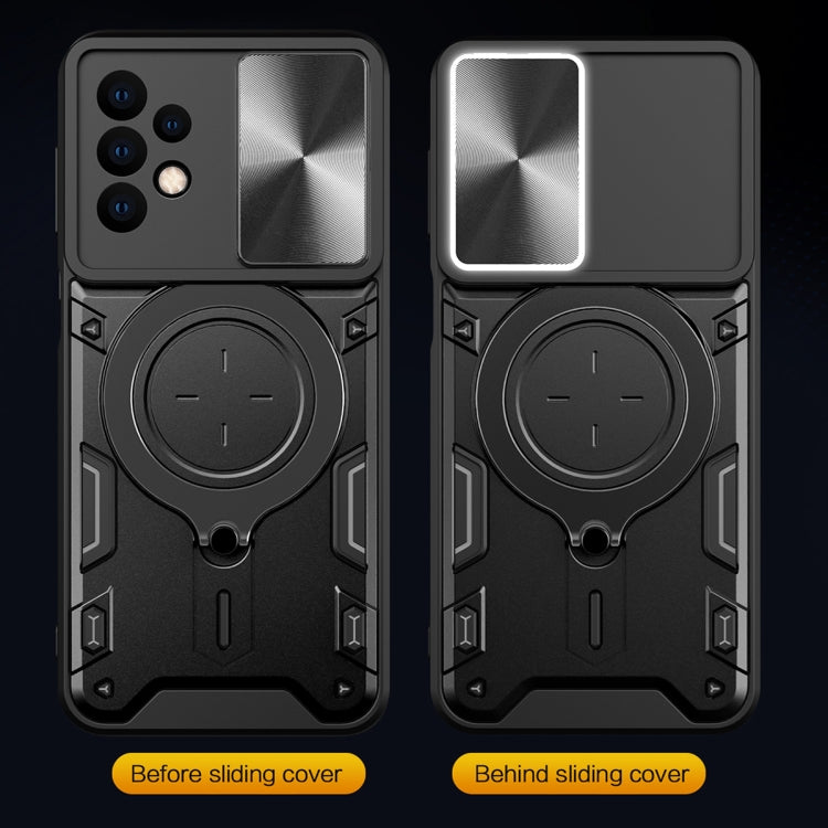 Custodia TPU con copri camera scorrevole per Samsung Galaxy A34 5