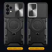 Custodia TPU con copri camera scorrevole per Samsung Galaxy A34 5