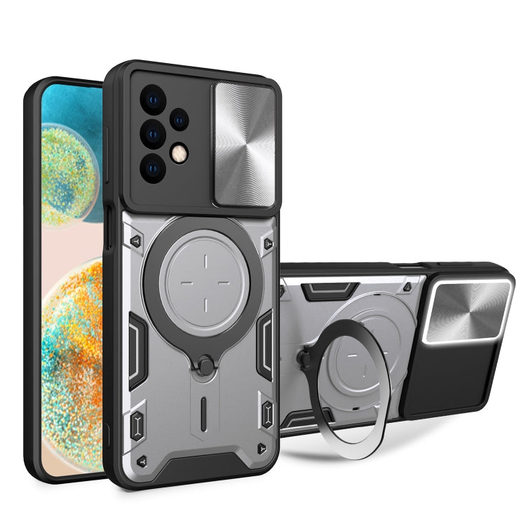 Custodia TPU con copri camera scorrevole per Samsung Galaxy A34 5