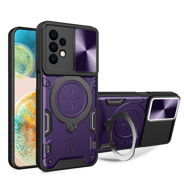 Custodia TPU con copri camera scorrevole per Samsung Galaxy A34 5