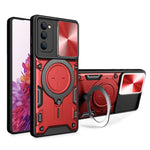 Custodia TPU con copriobiettivo scorrevole per Galaxy S23+
