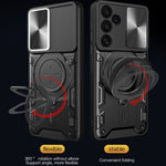 Custodia TPU con copertura scorrevole per Samsung Galaxy S24 FE