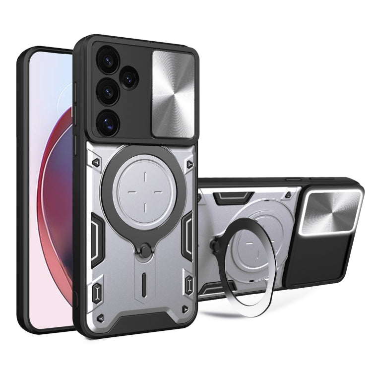Custodia TPU con copertura scorrevole per Samsung Galaxy S24 FE