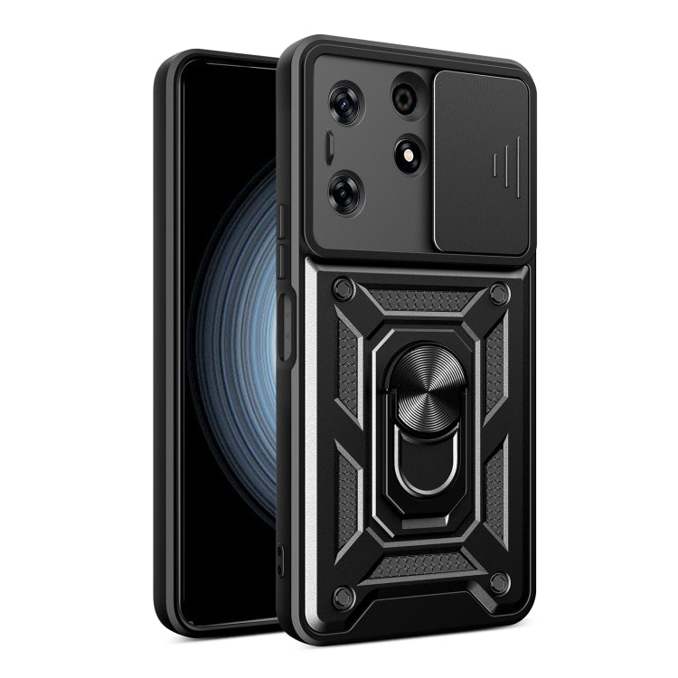 Cover fotocamera scorrevole in TPU e PC per Tecno Spark 10 Pro