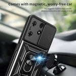 Cover fotocamera scorrevole in TPU e PC per Tecno Spark 10 Pro