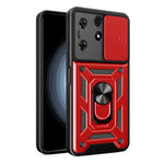 Cover fotocamera scorrevole in TPU e PC per Tecno Spark 10 Pro