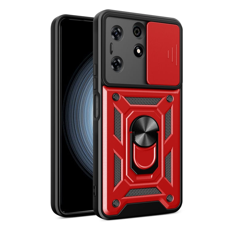Cover fotocamera scorrevole in TPU e PC per Tecno Spark 10 Pro