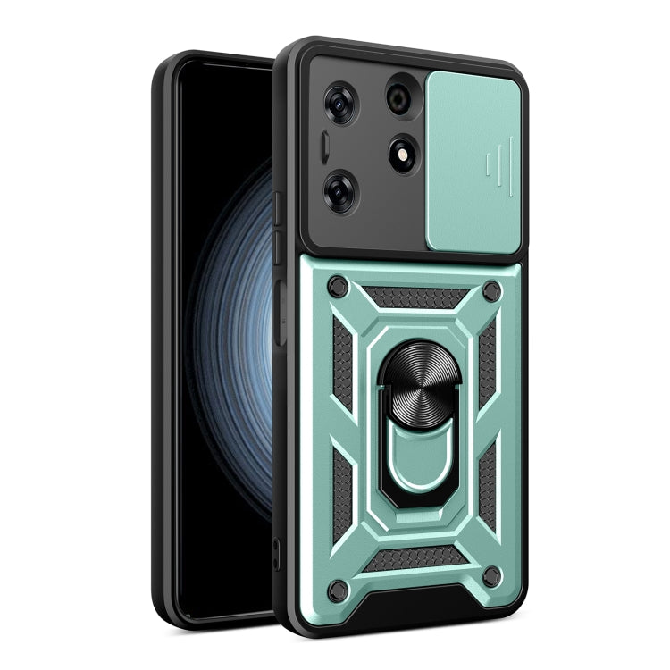 Cover fotocamera scorrevole in TPU e PC per Tecno Spark 10 Pro