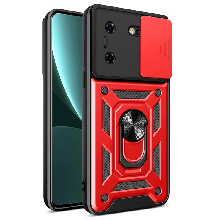 Cover fotocamera scorrevole in TPU e PC per Tecno Spark 10 Pro