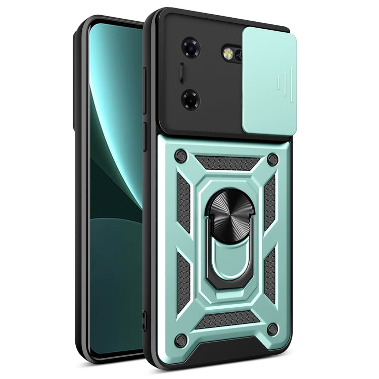 Cover fotocamera scorrevole in TPU e PC per Tecno Spark 10 Pro