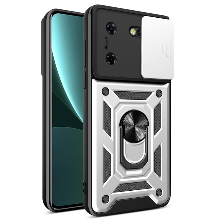 Cover fotocamera scorrevole in TPU e PC per Tecno Spark 10 Pro