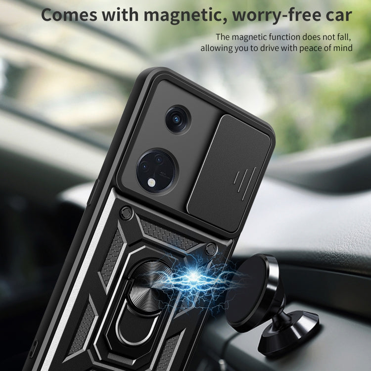 Cover fotocamera scorrevole in TPU e PC per Tecno Spark 10 Pro