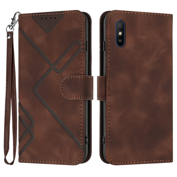 Custodia portafoglio in pelle per smartphone Xiaomi compatibili