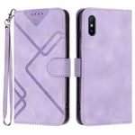 Custodia portafoglio in pelle per smartphone Xiaomi compatibili