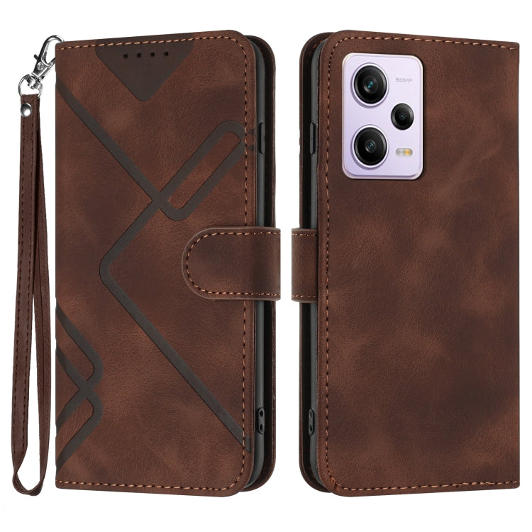 Custodia portafoglio in pelle per Xiaomi Redmi Note 12