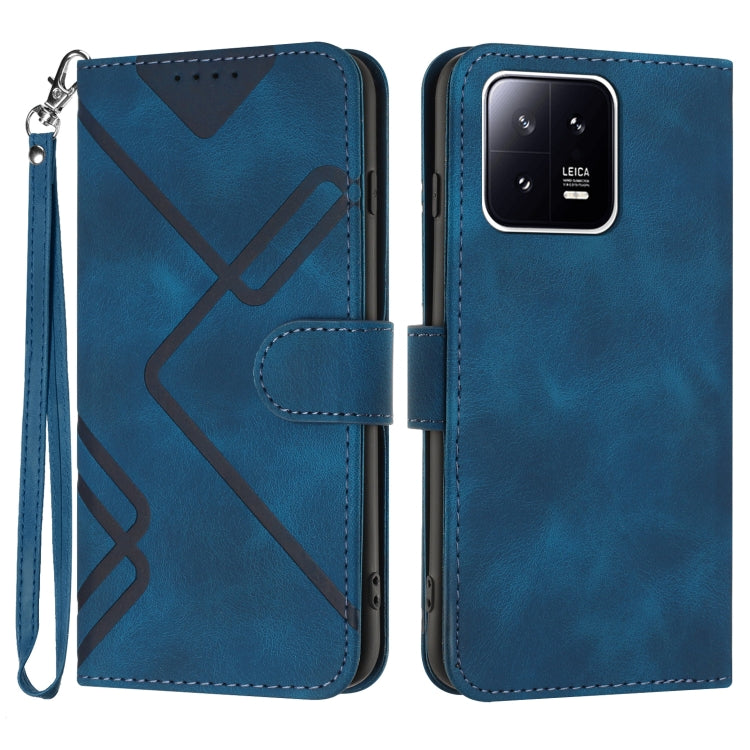 Custodia portafoglio in pelle con slot carte per Xiaomi 13