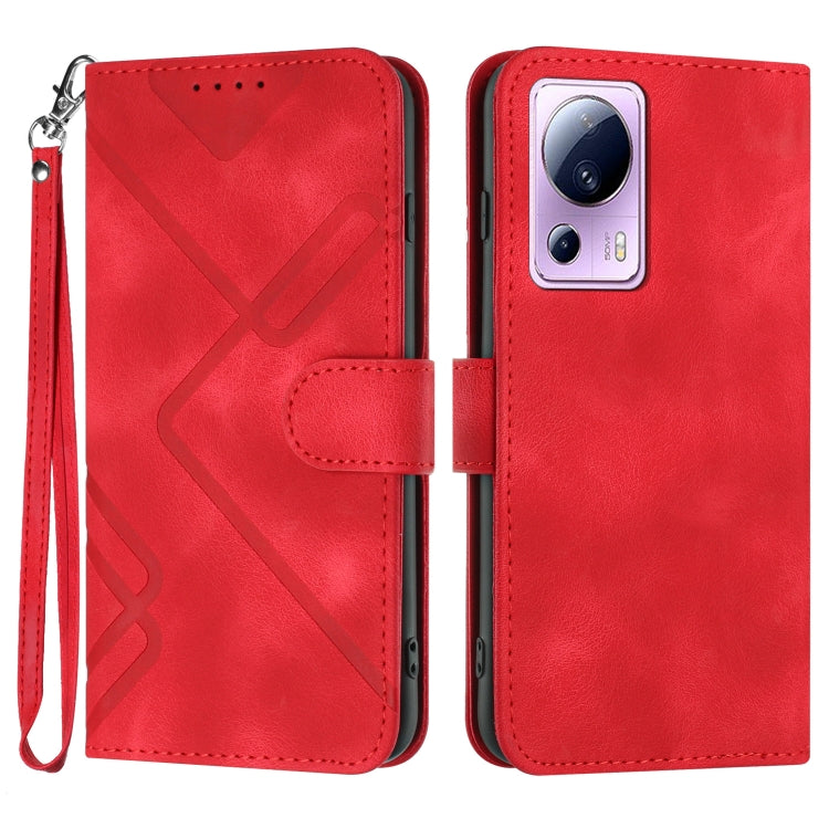 Custodia portafoglio in pelle con slot carte per Xiaomi 13