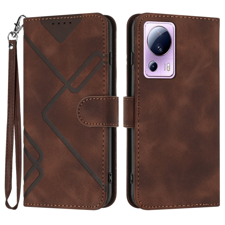 Custodia portafoglio in pelle con slot carte per Xiaomi 13