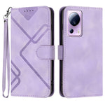 Custodia portafoglio in pelle con slot carte per Xiaomi 13