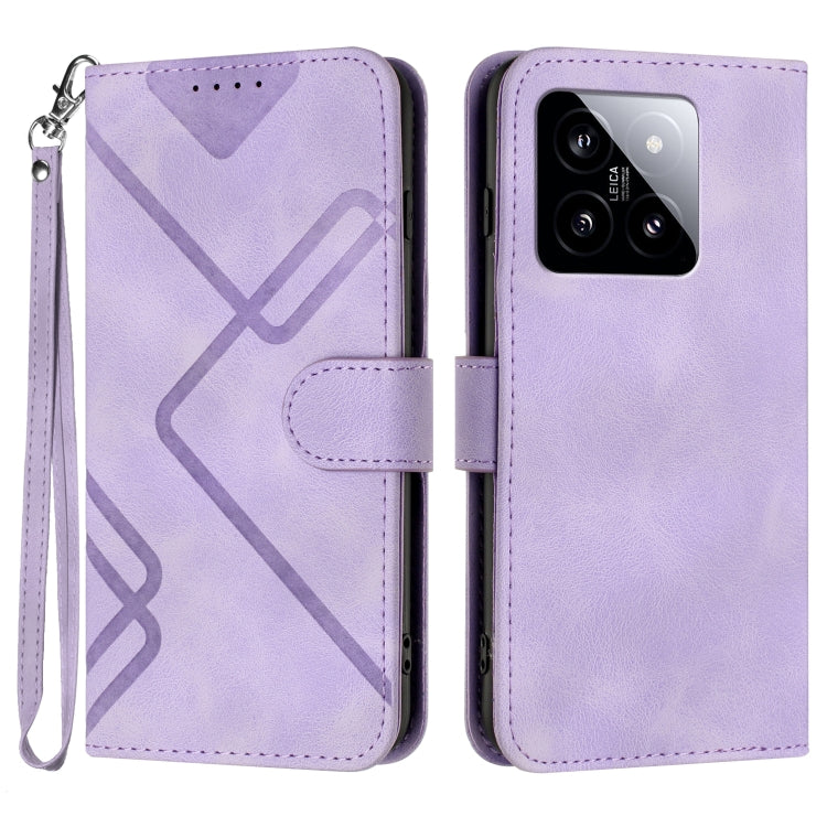 Custodia portafoglio in pelle per Xiaomi 14 Pro