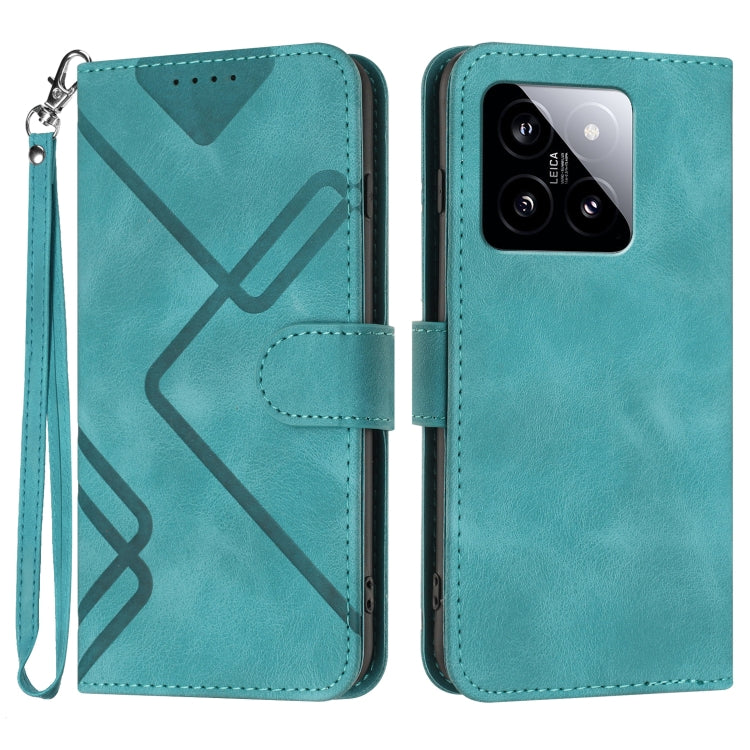 Custodia portafoglio in pelle per Xiaomi 14 Pro