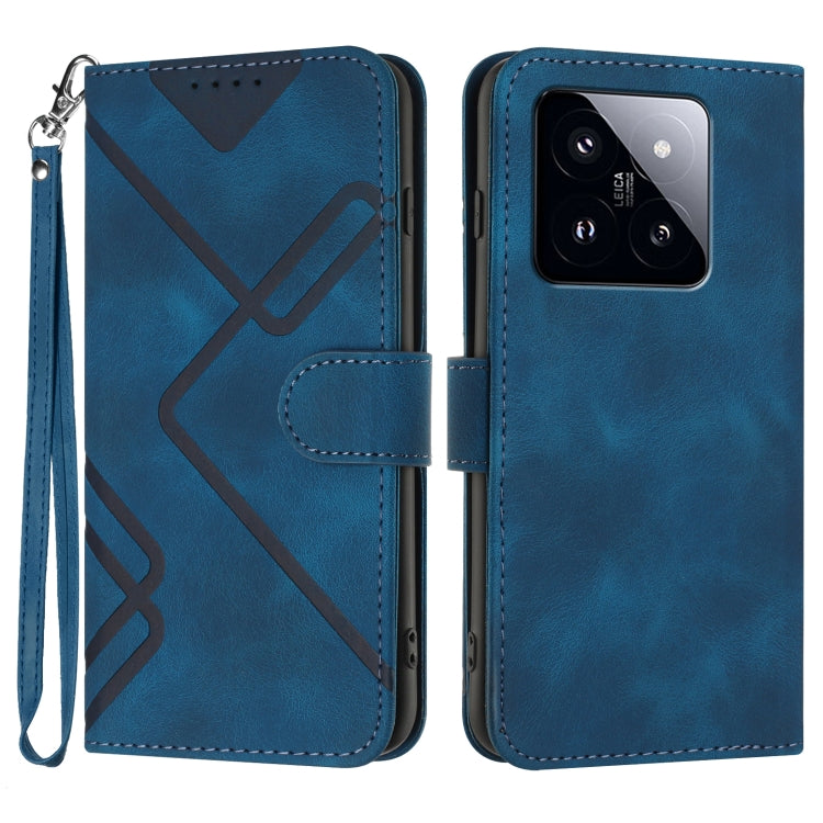 Custodia portafoglio in pelle per Xiaomi 14 Pro