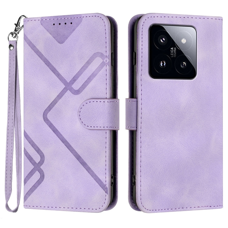 Custodia portafoglio in pelle per Xiaomi 14 Pro