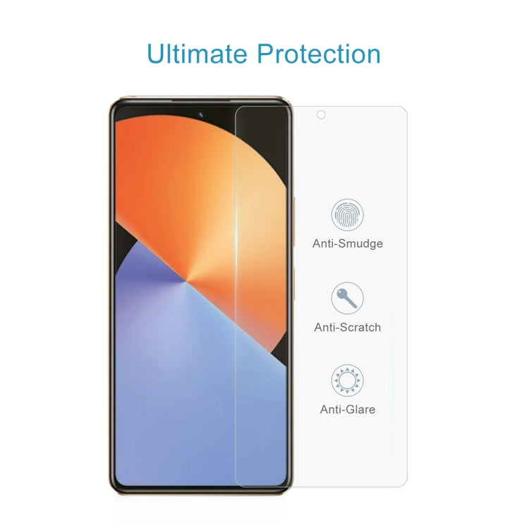 Pellicola in vetro temperato 10 pezzi 0,26 mm 9H 2,5D, For Infinix Note 30 Pro, For Infinix Hot 30 Play NFC, For Infinix Hot 30 5G, For Infinix Hot 9 Lite, For Infinix GT 10 Pro, For Infinix Zero 30, For Infinix Zero 30 4G, For Infinix Note 30i        ...