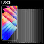 Pellicola in vetro temperato 10 pezzi 0,26 mm 9H 2,5D, For Infinix Note 30 Pro, For Infinix Hot 30 Play NFC, For Infinix Hot 30 5G, For Infinix Hot 9 Lite, For Infinix GT 10 Pro, For Infinix Zero 30, For Infinix Zero 30 4G, For Infinix Note 30i        ...
