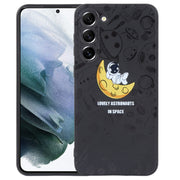 Custodia in silicone modello astronauta per Samsung Galaxy S21 5G