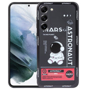 Custodia in silicone modello astronauta per Samsung Galaxy S21 5G