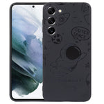 Custodia in silicone modello astronauta per Samsung Galaxy S21 5G