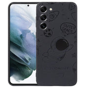 Custodia in silicone modello astronauta per Samsung Galaxy S21 5G