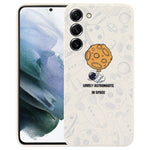 Custodia in silicone modello astronauta per Samsung Galaxy S21 5G